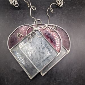 Stained Glass Heart Ornament
